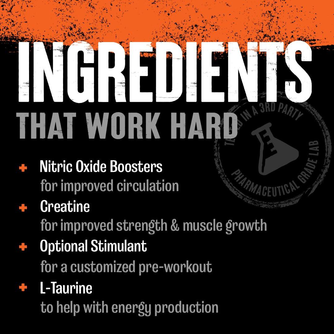 Animal Animal Pump Preworkout (30 Count) M-Stak Muscle Building Stack (21 Count)