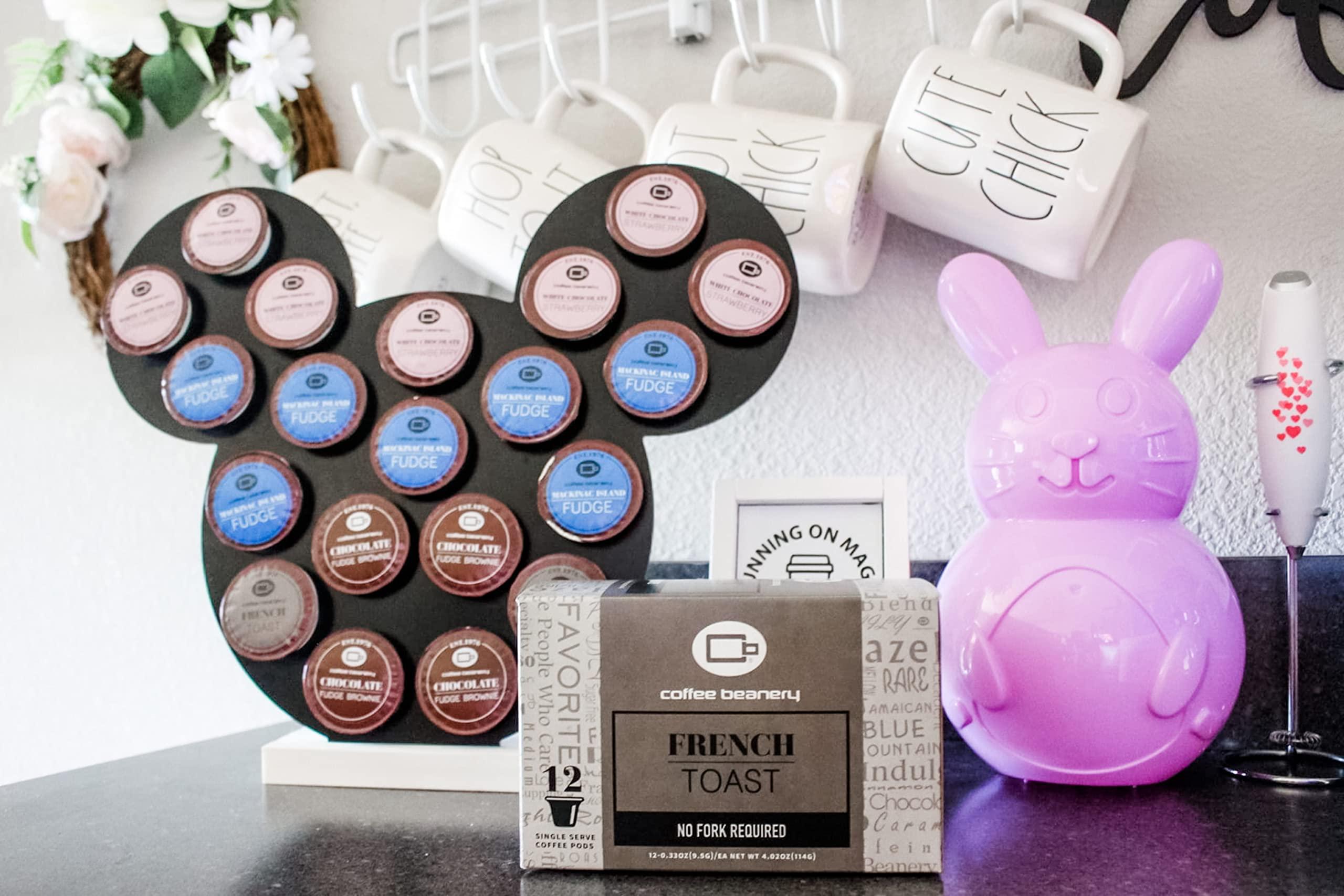 Coffee Beanery French Toast Decaf Coffee Pods by Coffee Beanery | 12ct Flavored Decaf Coffee Pods Medium Roast Coffee Pods| 100% Specialty Arabica Coffee| Gourmet Coffee Pods