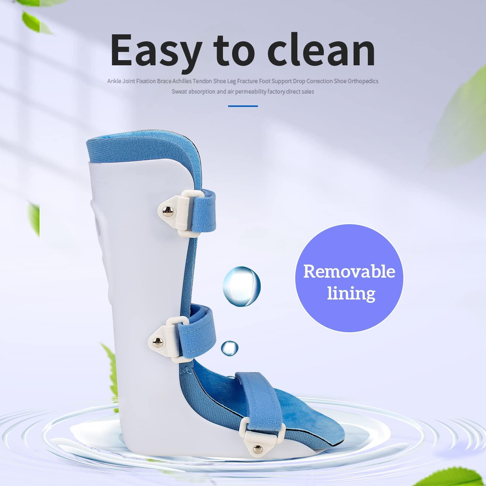 Shuyan Jiao Shuyan Jiao Kids AFO Drop Foot Brace for Children Toddlers Ankle Foot Orthosis Pediatric AFO Boot for Tip Toe Walking (Small-Left)