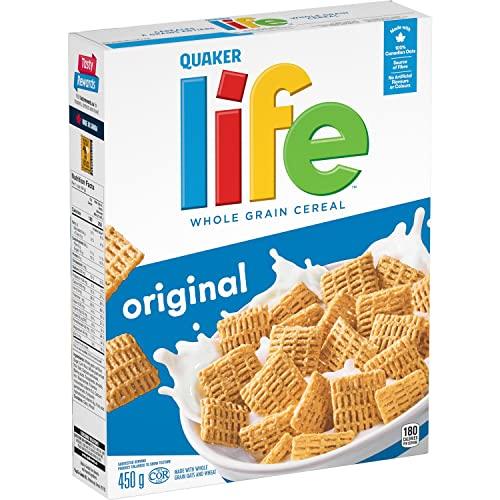 Quaker Quaker Life Original Whole Grain Cereal , 450g/15.87oz {Imported from Canada}