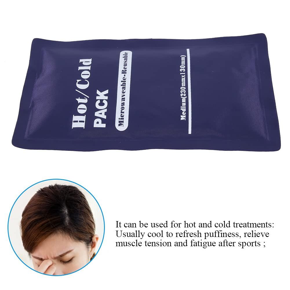 Jerliflyer Ice Pack Belt, Hot And Cold Pack Medical Physiotherapy Bag Ice Bag Flexible Gel Ice Pack Belt 9.05x5.1inch Easy to Use Ice Pack for Home