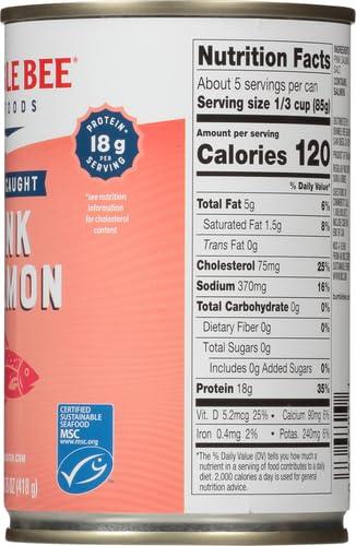 Bumble Bee Bumble Bee Pink Salmon, Premium Wild, 14.75 oz (Pack of 3)