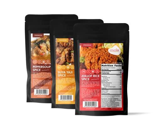 Colour Flavour COLOUR FLAVOUR PEPPER SOUP SPICE SEASONING | Soup seasoning | Made from Organic Herbs and Spices | A Unique Blend of Whole Superfoods | No preservatives | No Chaff | No Added Color | All Natural