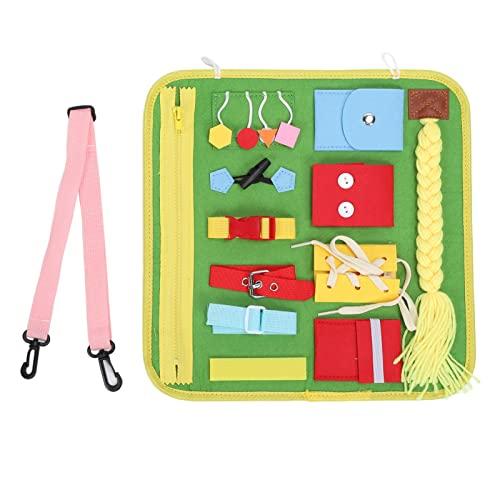 Dioche Memory Loss Fidget Blanket Dementia Sensory Pad Educational Sensory Toys Alzheimer Patient Anxiety Sensory Blanket Anxiety Relief Improves Mental Stimulation