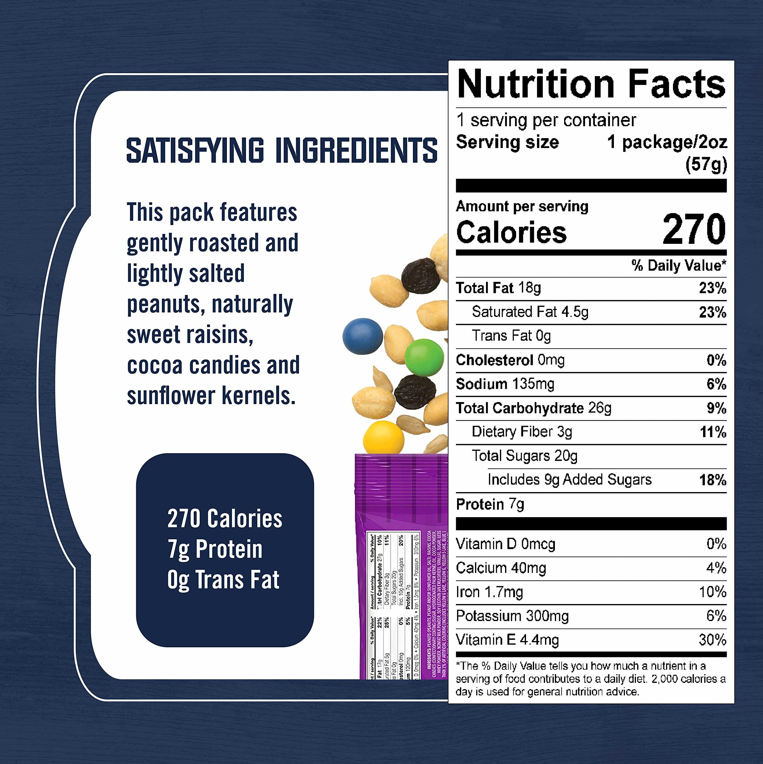 Kar's Nuts Kars Nuts Sweet N Salty Trail Mix 2 oz Individual Snack Packs, Bulk Pack of 72 - Healthy Snacks for Adults and Kids