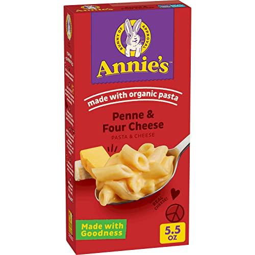 Annie's Homegrown Annies Four Cheese Penne Macaroni and Cheese Dinner with Organic Pasta, 5.5 OZ