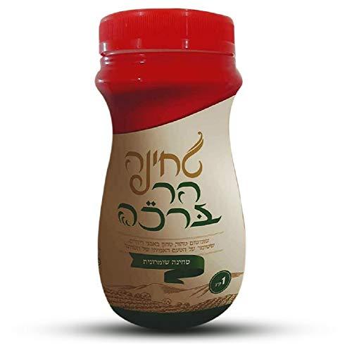 Har Bracha Har Bracha Tahini Paste (17.6 oz). 100% Natural, Vegan Friendly & Kosher Pure Ground Tahina Sauce. Raw Roasted Sesame Seeds for Oriental Dips, Salad Dressings & Hummus