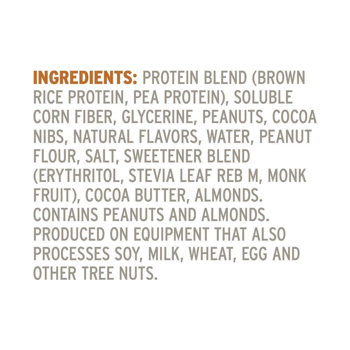 No Cow No Cow Protein Bar, Peanut Butter Chocolate Chip, 21g Plant Based Protein, Keto Friendly, Low Carb, Low Sugar, Dairy Free, Gluten Free, Vegan, High Fiber, Non-GMO, 4 Count