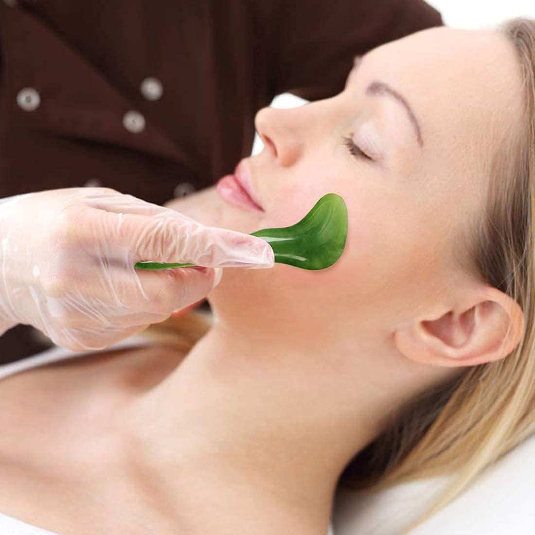 WXHN WXHN 7 Pieces Gua Sha Scraping Massage Tool, Gua Sha Scraping Massage Tool Massage Board for Face Neck Arm Body Legs Back