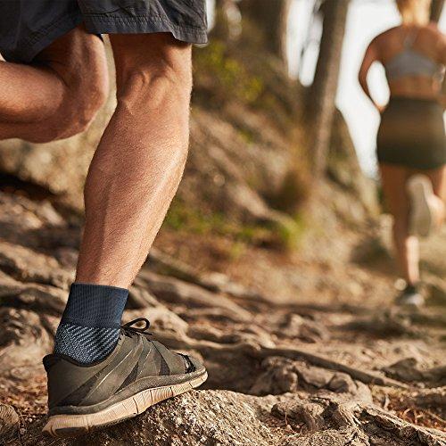 NatraCure NatraCure Plantar Fasciitis Socks - Compression Foot, Ankle, Heel Sleeves - (Size: Medium)