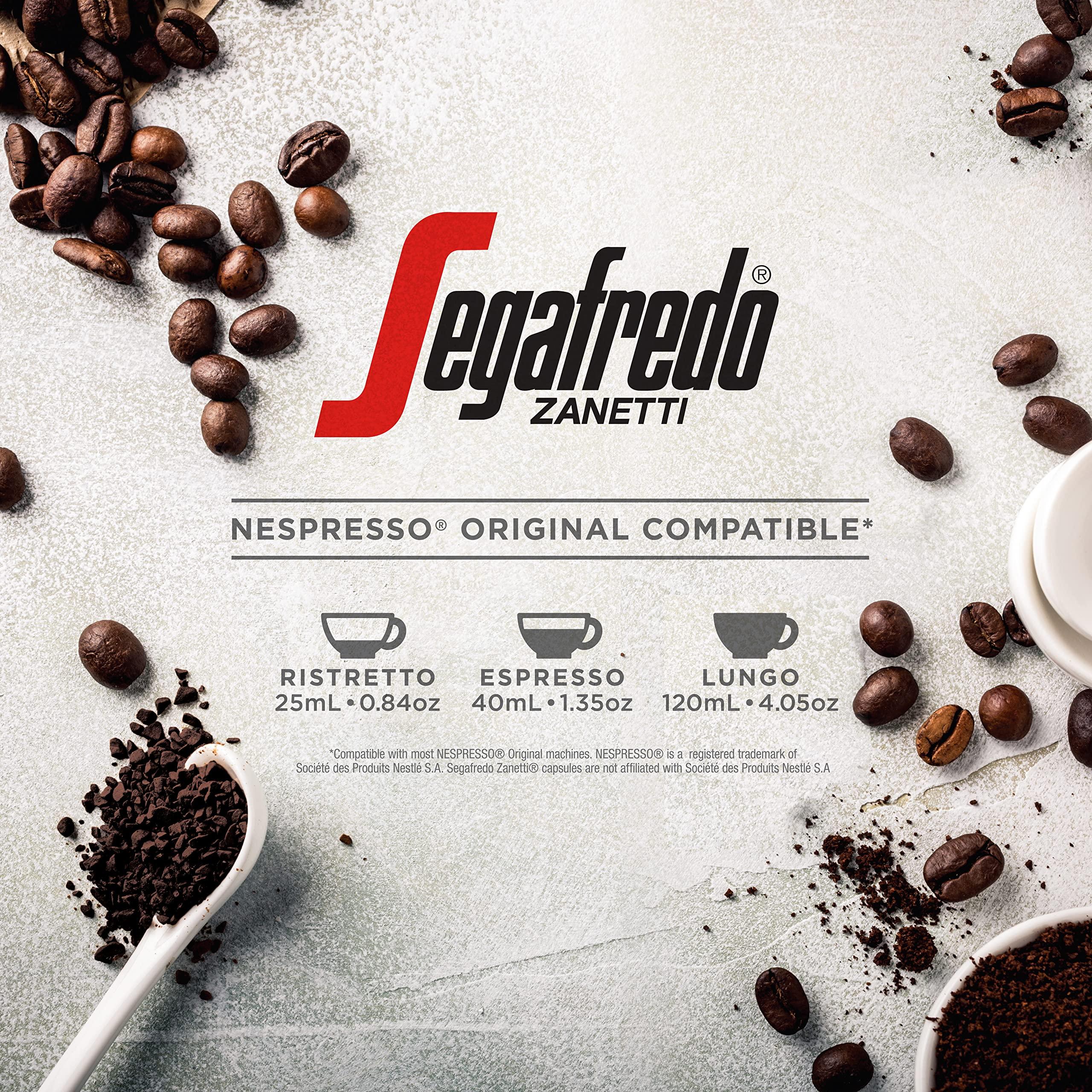 Segafredo Segafredo Zanetti Espresso Capsules, Variety Pack, Compatible with Nespresso Original Machines, 40 Count Aluminum Pods (Pack of 1)