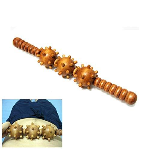 [KEMOEM] KEM Fascia and Cellulite Remover Abdomen Belly Massage Trigger Point Massager Stick Balls 2 Piecss