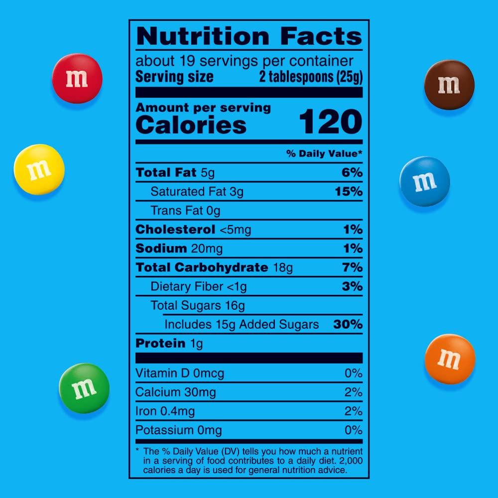 M&M'S M&M'S Minis Milk Chocolate Candy, Family Size, 16.9 oz Resealable Bulk Candy Bag