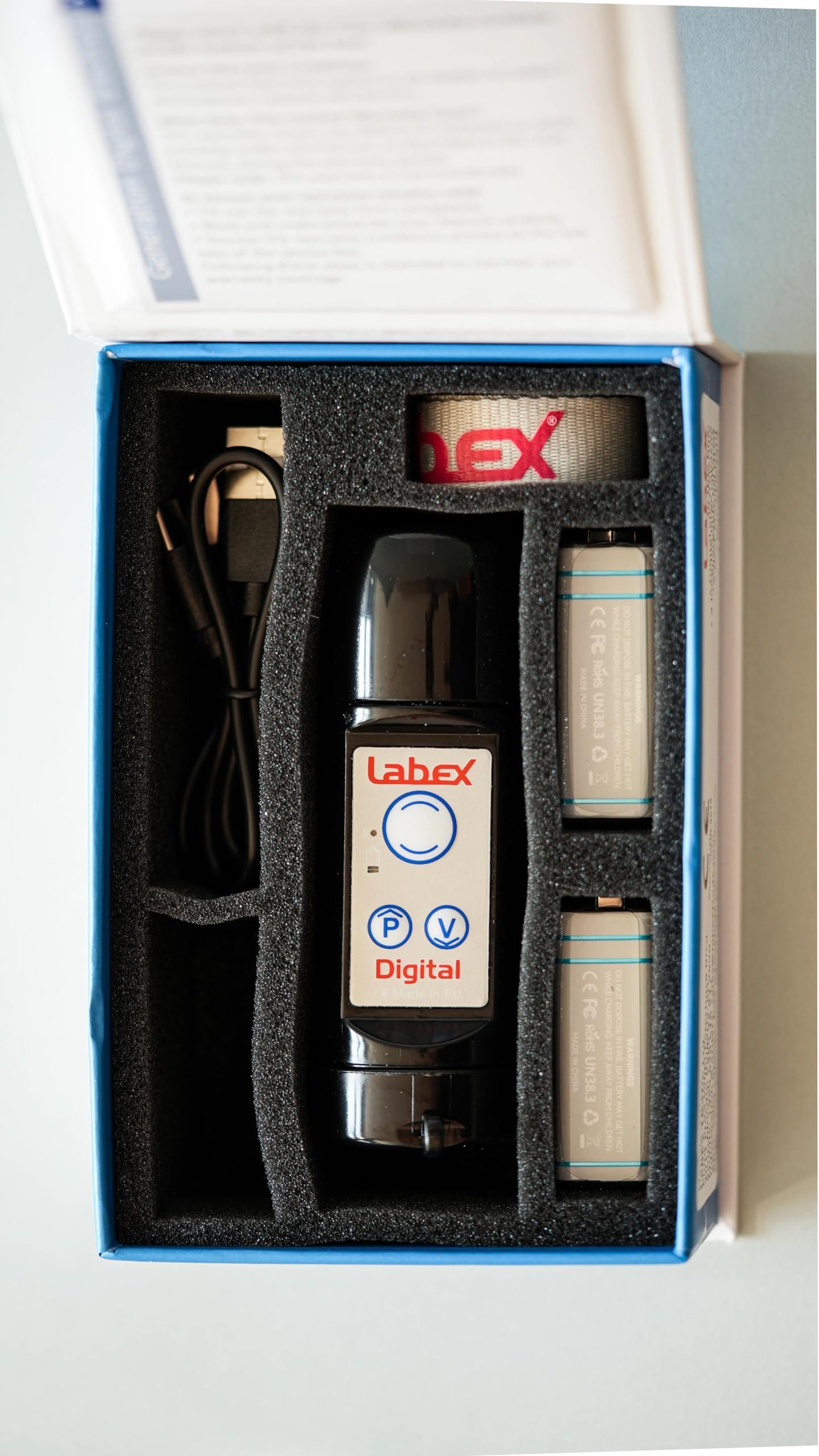 Labex LABEX Digital Electrolarynx Black, Electronic Speaking Device for Laryngectomees, Artificial Larynx by Labex (Great Sound & Adjustable Tone at Economic Price)