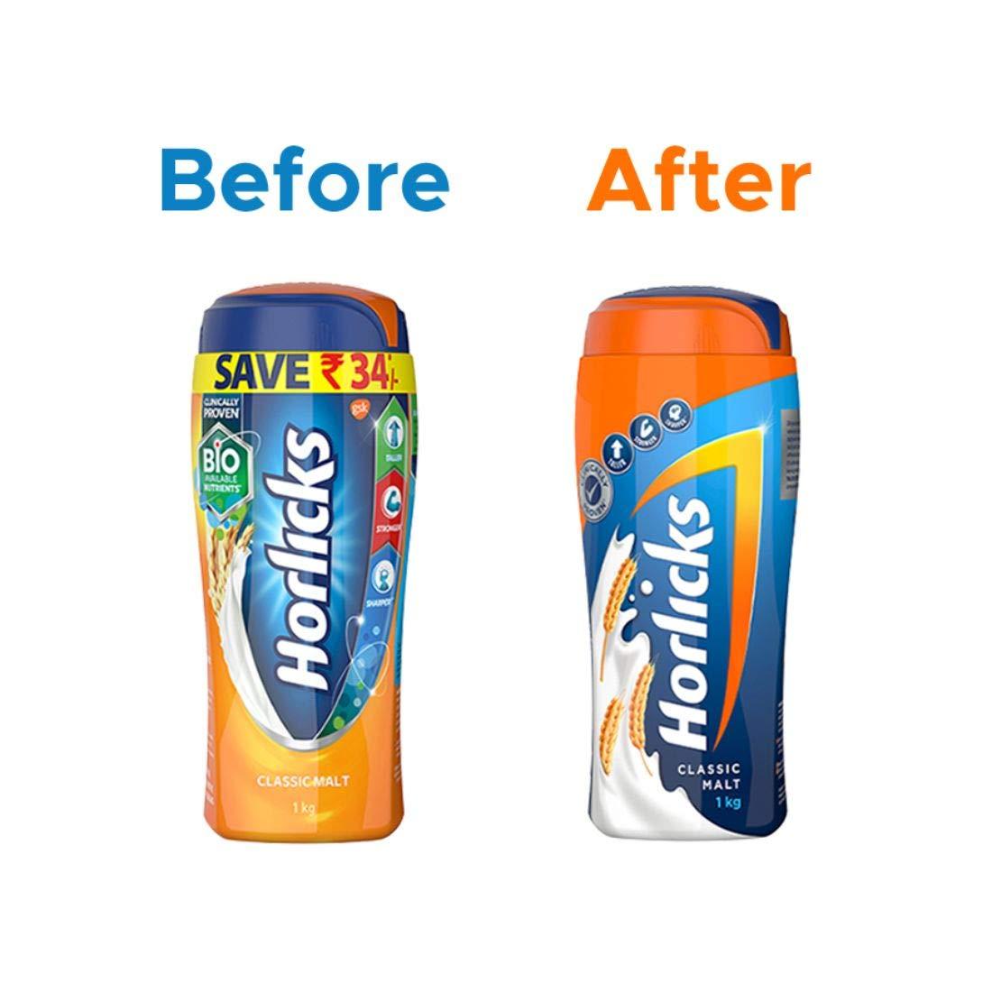 Horlicks Horlicks Original Classic Malt Plain, 1000 Gram