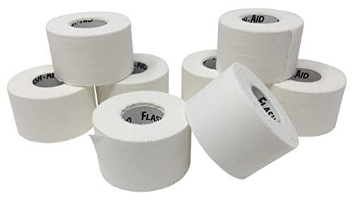 Flash-Aid Athletic Tape (8-Pack) - Premium Tape for Performance + Training