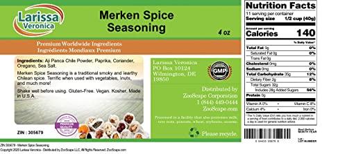 Larissa Veronica Merken Spice Seasoning (4 oz, ZIN: 305679) - 3 Pack