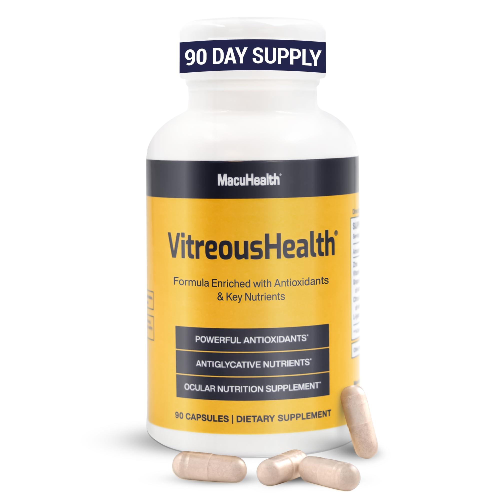 Macuhealth Macuhealth VitreousHealth Evidence-Based Eye Supplement - 90 Capsules