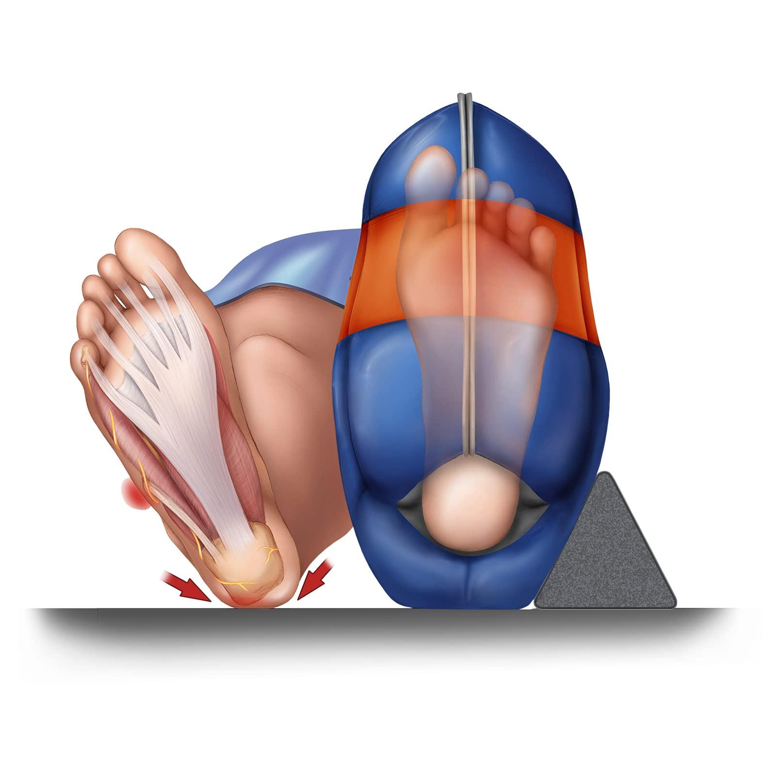 Sage Stryker - Sage Prevalon Heel Protector III 2 Heel Protectors - Cushioned Boot for Heel Pressure Relief with Stabilizing Wedge for Bed-Bound Individuals Petite Size