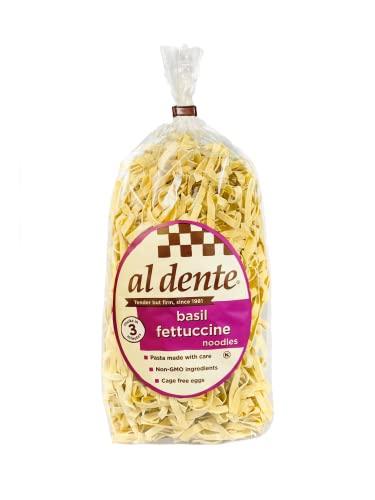 AL DENTE Al Dente Basil Fettuccine, 12-Ounce Bags (Pack of 6)