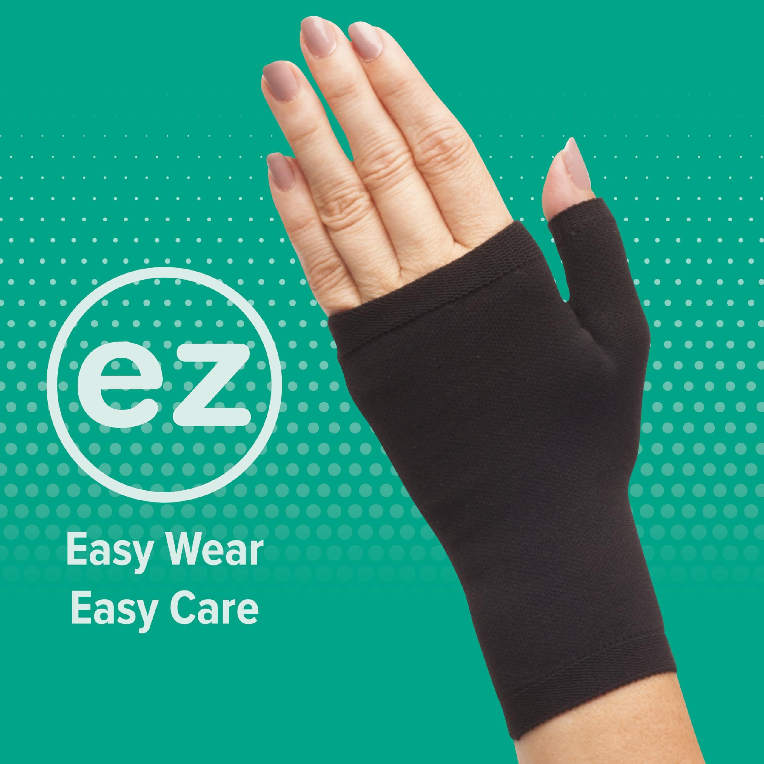 Juzo Juzo 15-20 mmHg Soft Seamless Gauntlet, Left Black, S