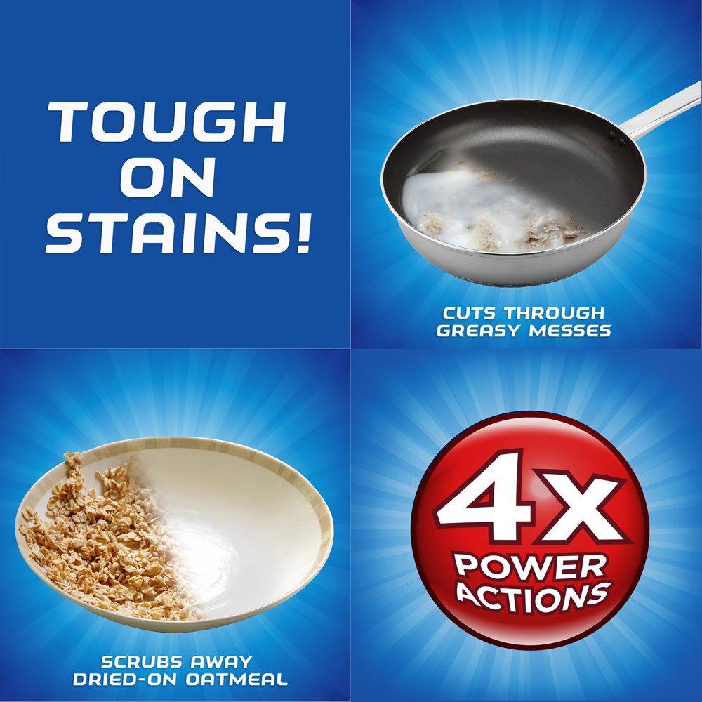 Finish Finish Powder Dishwasher Detergent, Lemon Fresh Scent, 75 oz