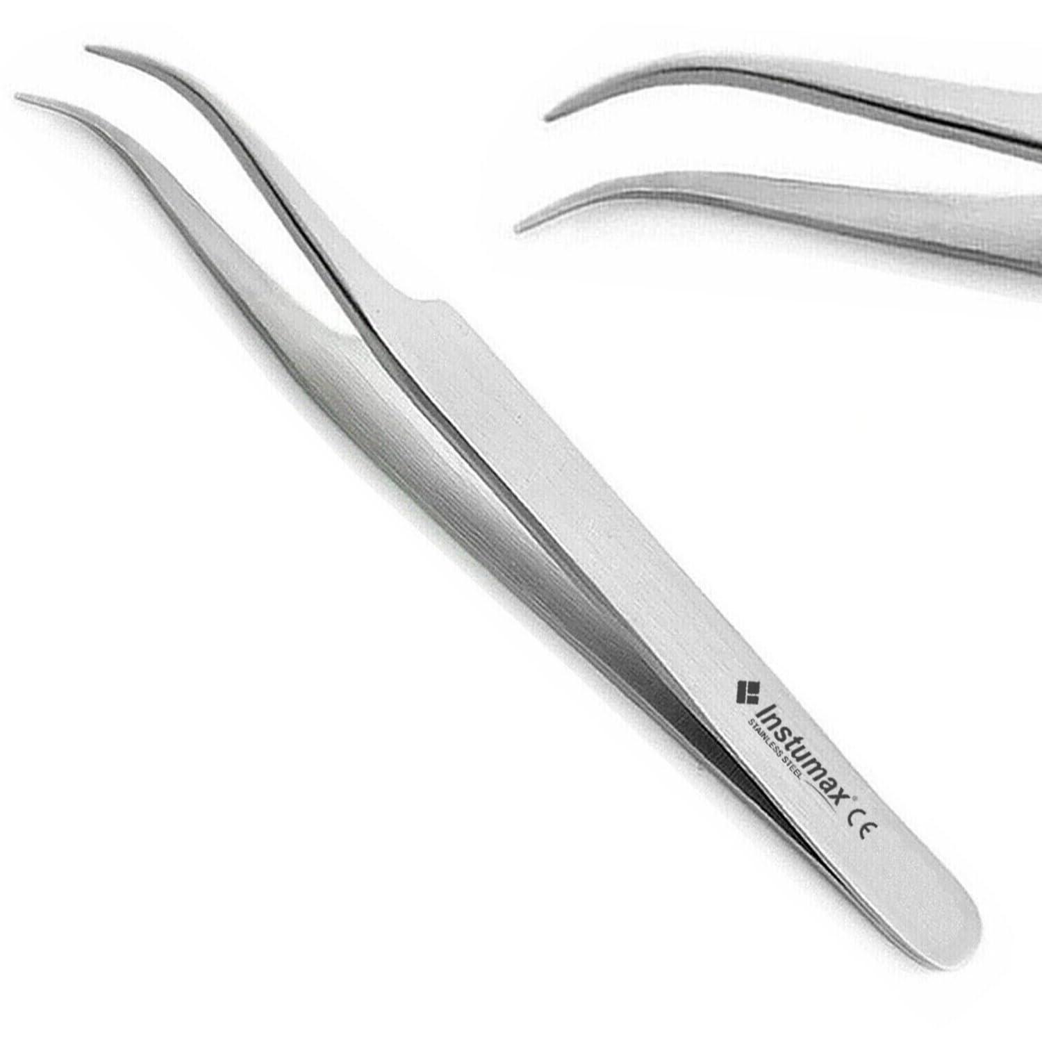 INSTUMAX Orthodontic Dental Band Removing Plier Mathieu, Molar Band Remover Forceps Used for Bracket, Bands, Wire, Placing, Removal Tweezers Instruments for Braces by INSTUMAX, Silver, Ortho-Kit-05