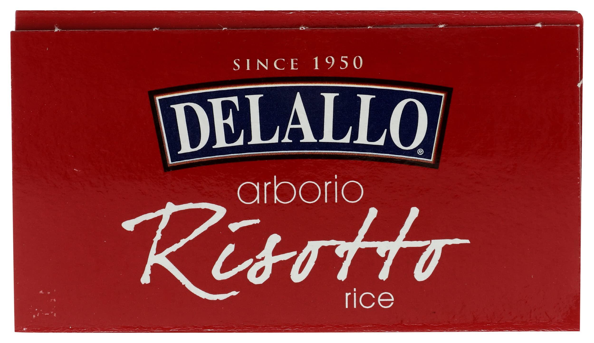 DeLallo DeLallo Arborio Risotto Rice, 17.6 Ounce Box, Italian Rice Mix, Authentic Recipe