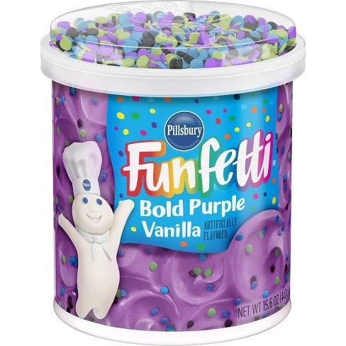 Pillsbury Pillsbury Bold Purple Funfetti Frosting, 15.6 Oz