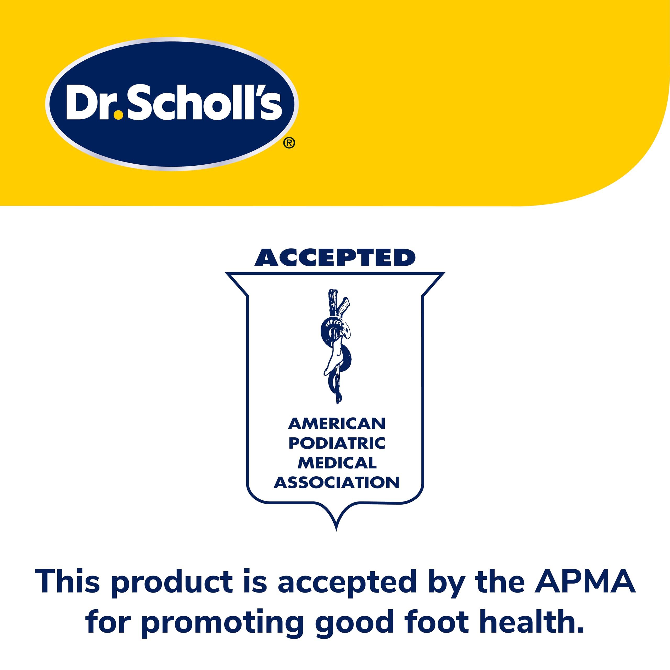 Dr. Scholl\'s Dr. Scholl\'s Men\'s Work Compression Over the Calf Sock, Black, 6.5-12 US