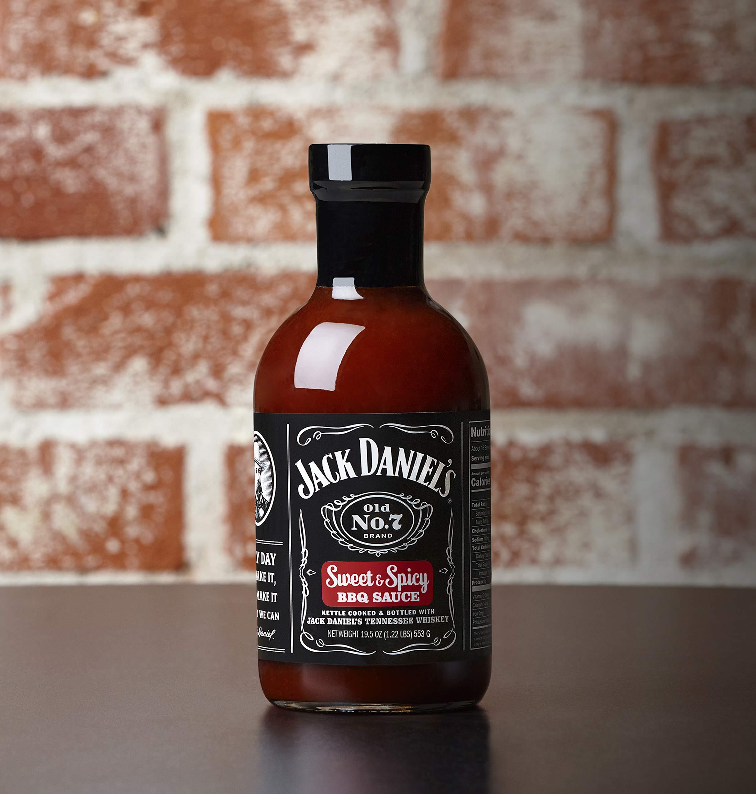 Jack Daniel's Jack Daniels, Barbeque Sauce Sweet & Spicy, 19.5 Ounce