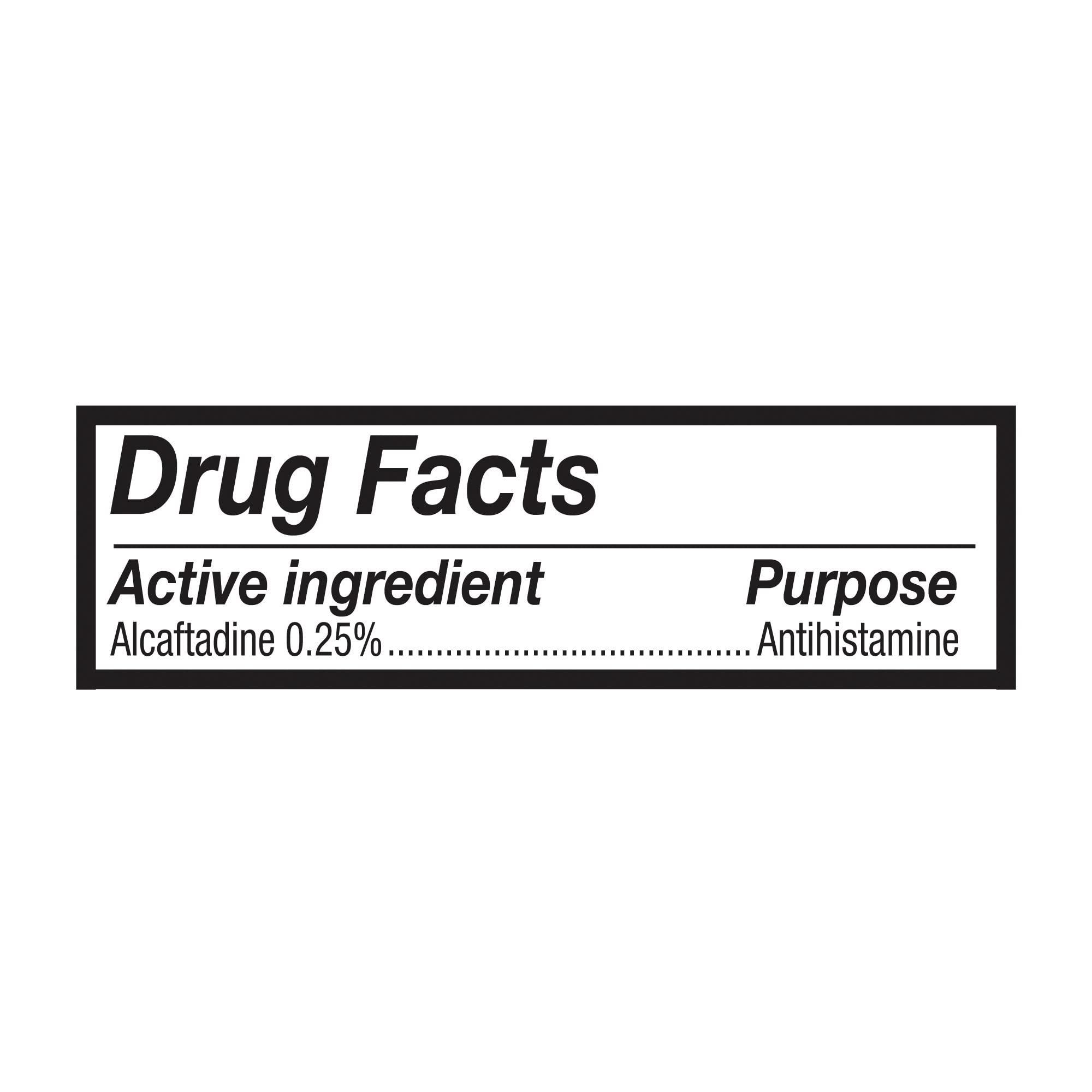 Lastacaft Lastacaft Once Daily Eye Allergy Itch Relief Drops, 60 Day Supply, 0.17 Fl Oz (Pack of 1)