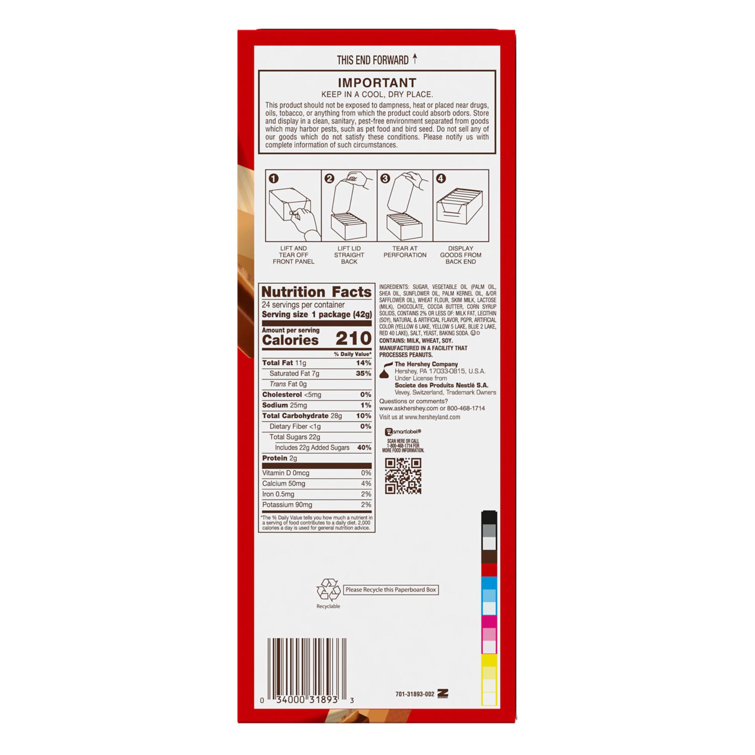 Kit Kat KIT KAT Chocolate Donut Flavored Wafer Candy Packs, 1.5 oz (24 Count)