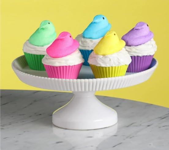 HUBZ Peeps Marshmallow Chicks and Bunnies Variety Pack; Value Pack Bundle (Yellow/Blue)