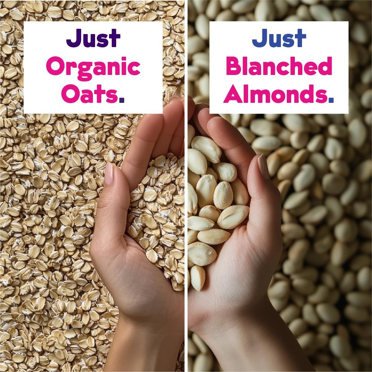 JOI Instant Oat Milk Powder & Unsweetened Almond Milk Concentrate Bundle by JOI