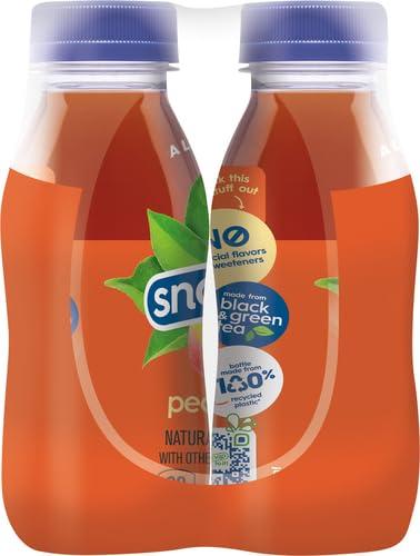 Snapple Snapple Peach Tea, 8 fl oz recycled plastic bottle, 8 pack