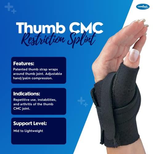 Comfort Cool Comfort Cool Thumb CMC Splint, Black