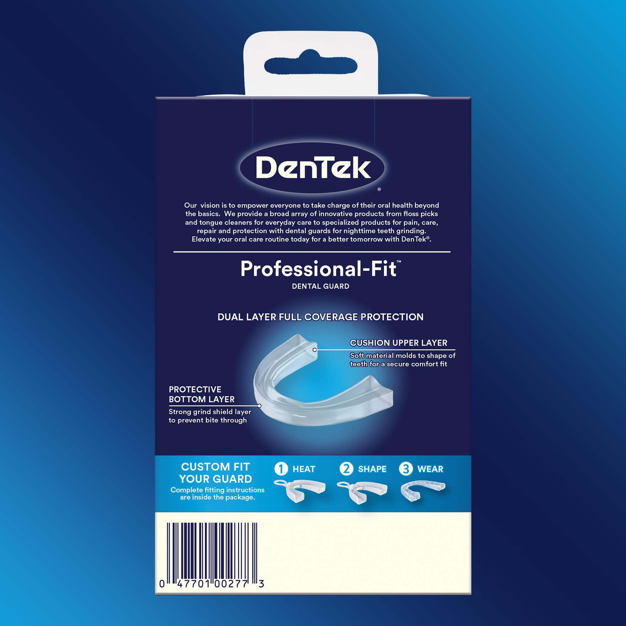 DenTek DenTek Mouth Guard for Nighttime Teeth Grinding, Professional-Fit Dental Guard, 1 Count