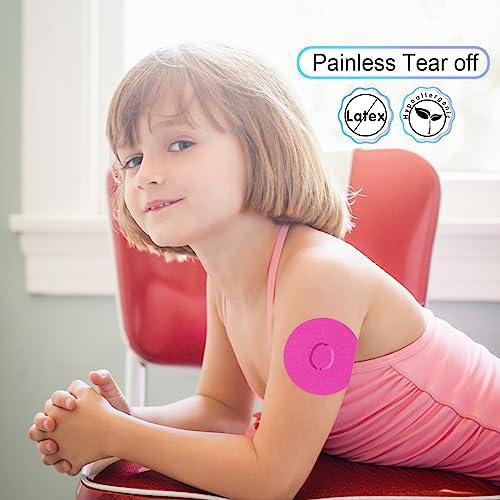 iFunyo Dexcom G7 Adhesive Patches Waterproof, 25Pack(5 Colors Combo) Overlay for Dexcom G7 Over Patch Tape,Premium Hypoallergenic & Latex-Free,10 Days Long Stay