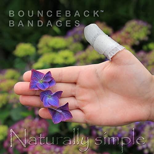 BOUNCEBACK MediMitt FingerMitt Non Adhesive Fingertip and Full Coverage Bandages with Fastening Strap (Large (10 Pack))