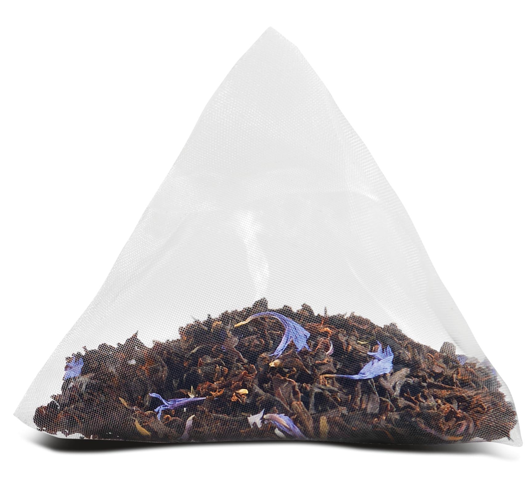 Two Leaves and a Bud Two Leaves and a Bud Organic Earl Grey Tea Bags, Whole Leaf Caffeinated Black Tea in Compostable Sachets, Caffeinated Black Tea Flavored with Bergamot, Add Milk and Sugar, 15 Count (Pack of 1)