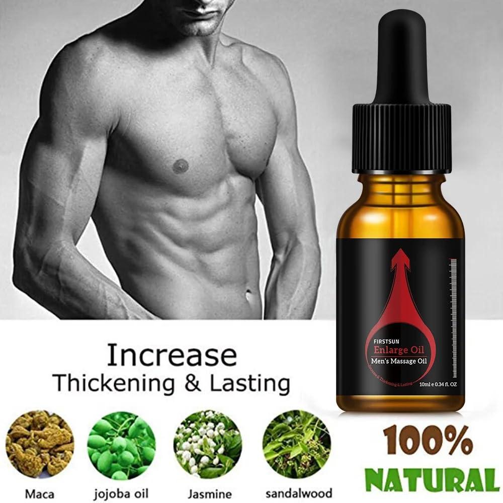 FIRSTSUN FirstSun Enlarge and Permanent Thickening Growth Men Energy Massage Essential Oil for Sex, Increase Dick Liquid for Health Care, Lateness Performance,Strength,Thicker (2 Packs)