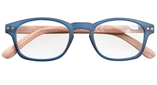 Eyekepper Eyekepper Bamboo Pattern Arms Reading Glasses-5 Pack Include Reading Sunglasses for Women Men Reading,+3.50 Reader Eyeglasses