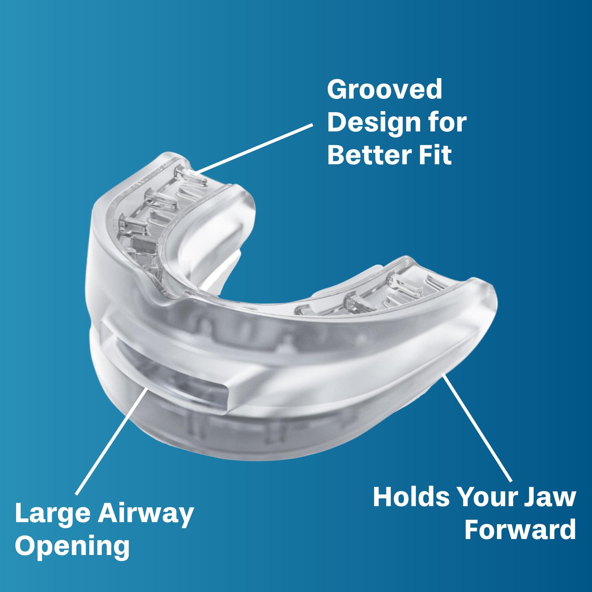 Dentemp Dentemp SleepTight Mouthpiece Anti Snoring Device - Custom Fit Snoring Mouthguard for a Sleep Apnea - Device Designed by Dentist and Made in USA 1pk