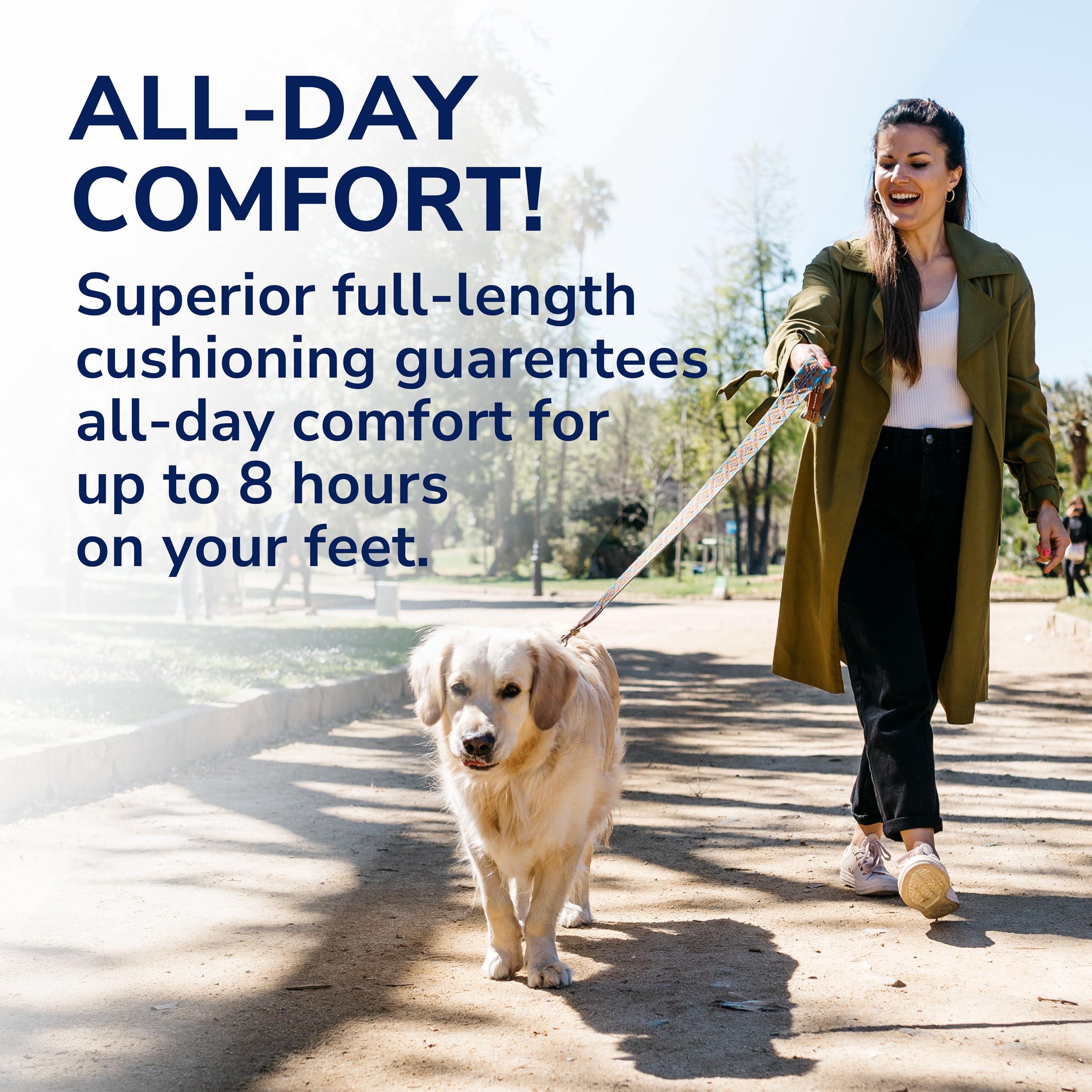 Dr. Scholl\'s Dr. Scholl\'s Custom FiT Comfort Insoles, Low Arch Support Shoe Inserts for Women Size 13.5-14 | Men 12.5-13, Full Length Insoles Men Women, Superior All Day Comfort and Plantar Fasciitis Relief CF790