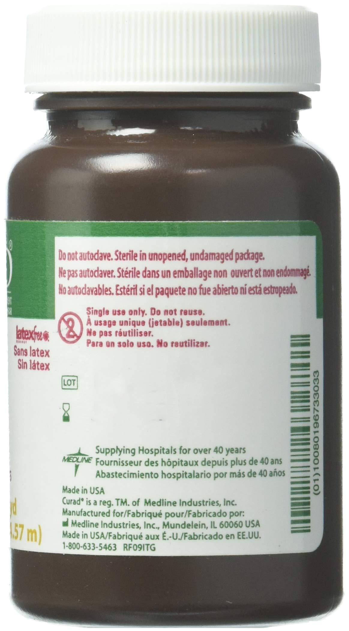 Medline CURAD Sterile Iodoform Packing Strips.