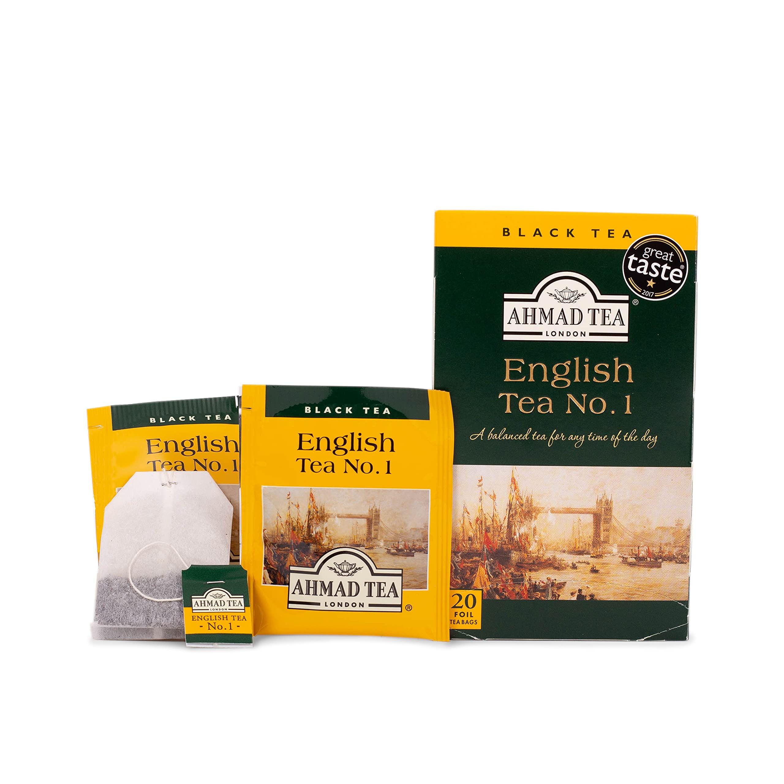 Ahmad Tea Ahmad Tea English Tea No.1, 20 count (Pack of 6)