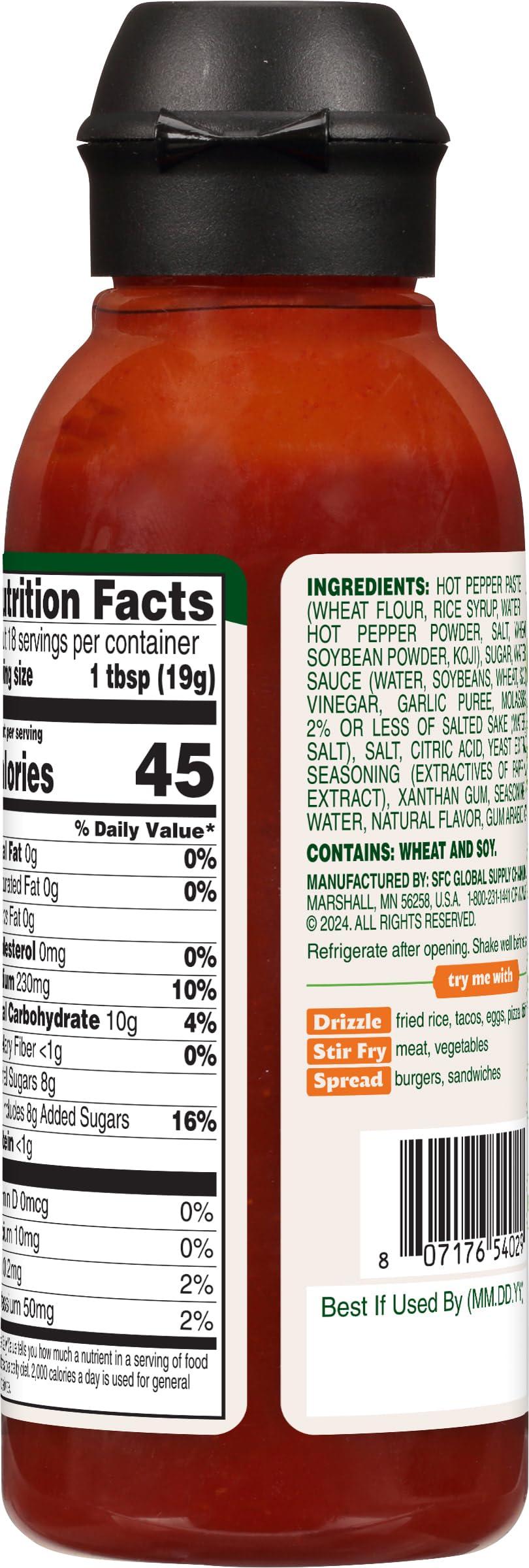 bibigo bibigo Korean Sauce, Gochujang Hot & Sweet 12.16oz 6ct