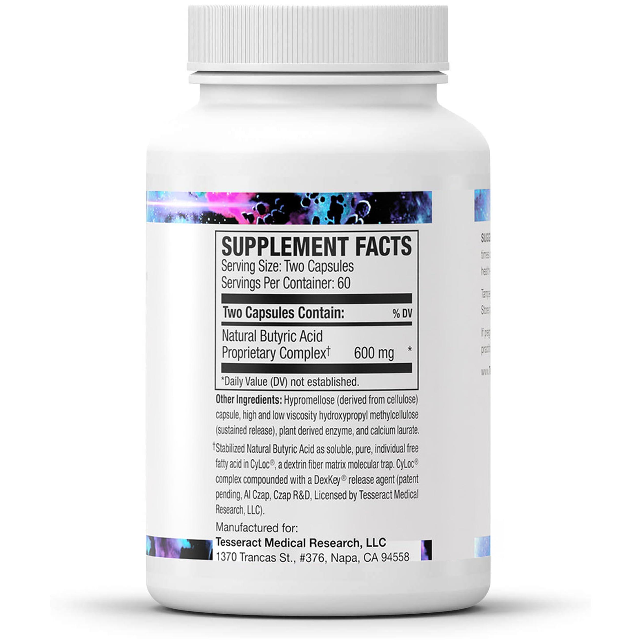 Tesseract Medical Research Tesseract Gut & Immune Support Bundle ProButyrate 600mg & QuerciSorb Quercetin 400mg, 120 + 90 Capsules, Hypoallergenic, Gastrointestinal & Immune Health