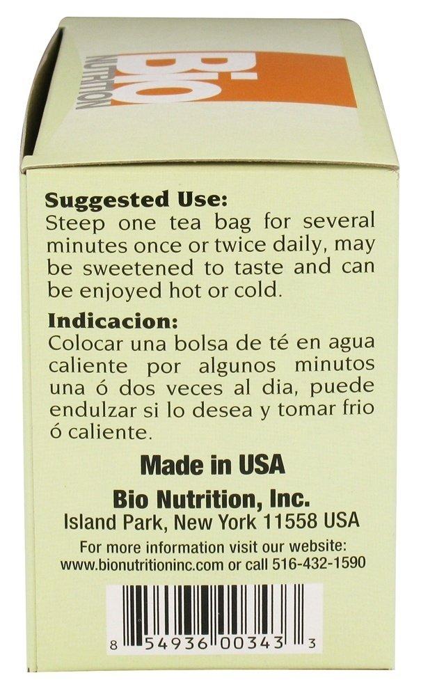 Bio Nutrition Bio Nutrition Moringa Tea, Mint Flavor - 30 Tea Bags